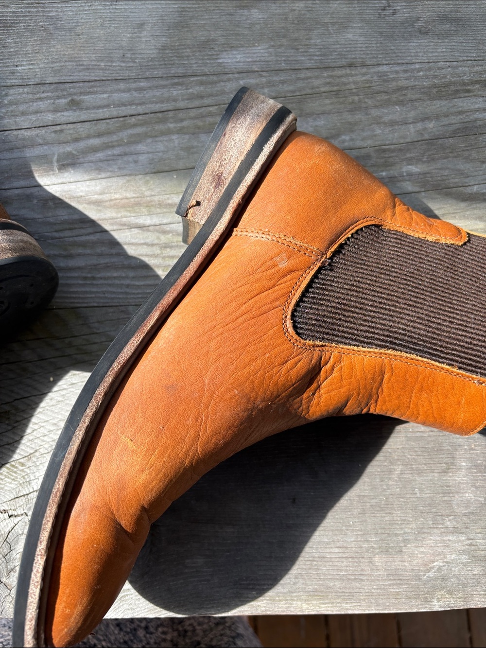 Nisolo Carmen Chelsea Boot 2.0 British Tan - Picture 4 of 6